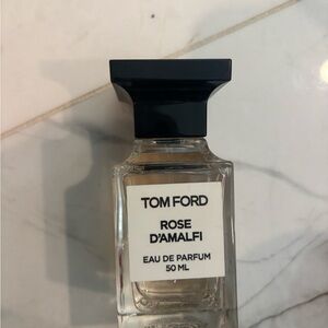 Tom Ford Rose D'Amalfi - Clear and Black Bottle